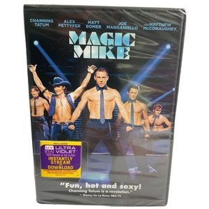 Magic Mike (DVD) Channing Tatum, Alex Pettyfer, Matthew McConaughey ~ NEW